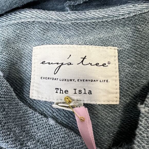 Evy’s Tree Womens Beachy Hoodie Tunic "THE ISIA" Sage Green Size XS - Picture 9 of 14